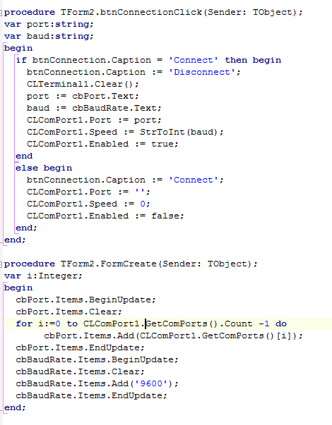 Delphi Code